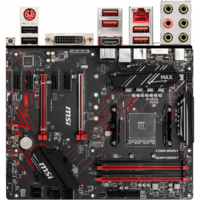 Материнская плата MSI B450 Gaming Plus Max B450 Socket AM4 4xDDR4, 6xSATA3, RAID, 1xM.2, 2xPCI-E16x, 4xUSB3.1, DVI-D, HDMI, Glan, ATX