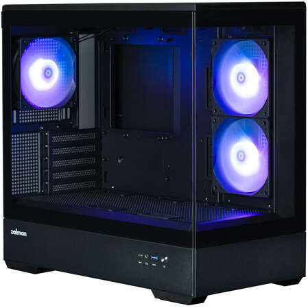 Корпус MicroATX Minitower Zalman P30 Black