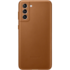 Чехол для Samsung Galaxy S21+ SM-G996 Leather Cover коричевый