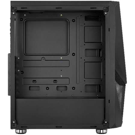 Корпус ATX Miditower AeroCool Zauron Saturn FRGB-G-BK-v1 Black