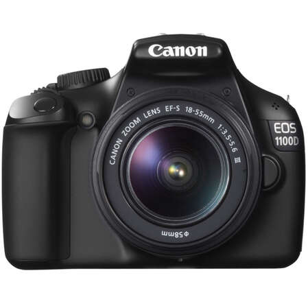 Зеркальная фотокамера Canon EOS 1100D Kit 18-55 III