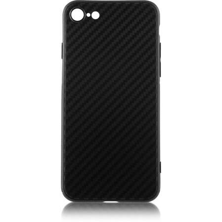 Чехол для Apple iPhone 7\8\SE (2020) Brosco Carbone черный
