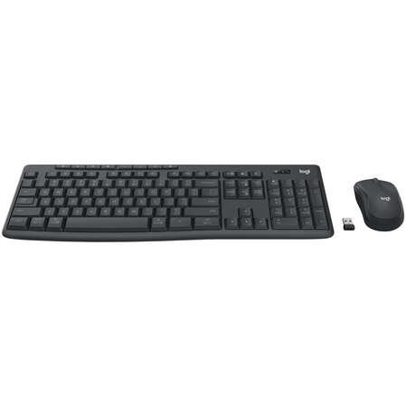 Клавиатура+мышь Logitech Wireless Combo MK370 Black