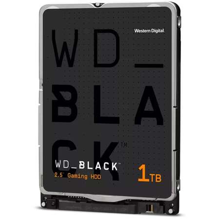 Внутренний жесткий диск 2,5" 1Tb 2.5" Western Digital (WD10SPSX) 64Mb 7200rpm SATA3 Black
