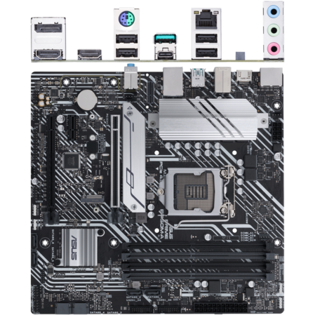 Материнская плата ASUS Prime B560M-A B560 Socket-1200 4xDDR4, 6xSATA3, 2xM.2, 2xPCI-E16x, 1xUSB3.2, 1xUSB3.2 Type C, DP, 2xHDMI, Glan, mATX