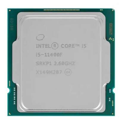 Процессор Intel Core i5-11400F, 2.6ГГц, (Turbo 4.4ГГц), 6-ядерный, L3 12МБ, LGA1200, OEM