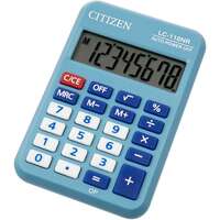 Калькулятор Citizen Cool4School LC-110NRBL голубой 8-разр.