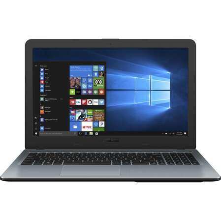 Ноутбук ASUS VivoBook X540BA-GQ525T AMD A4-9125/4Gb/500Gb/15.6"/Win10 Silver
