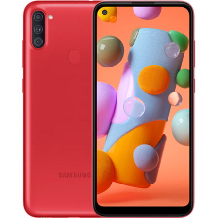 Смартфон Samsung Galaxy A11 (2020) SM-A115 красный