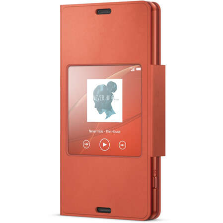 Чехол для Sony D5803 Xperia Z3 compact Sony SCR26 Style Up Sunset Orange