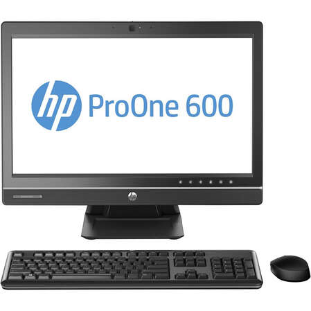 Моноблок HP ProOne 600 21,5" Core i5 4590S/4Gb/1Tb/DVD-RW/AMD HD7650A 2Gb/Kb+m/Win7Pro+Win8Pro