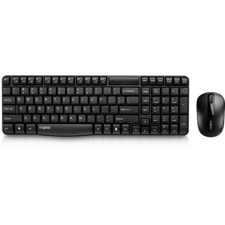 Клавиатура+мышь Rapoo X1800S Black беспроводная