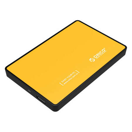 Корпус 2.5" Orico  2588US3 SATA, USB3.0 Yellow