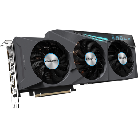 Видеокарта Gigabyte GeForce RTX 3080 Ti 12288Mb, Eagle OC 12G (GV-N308TEAGLE OC-12GD) 2xHDMI, 3xDP, Ret