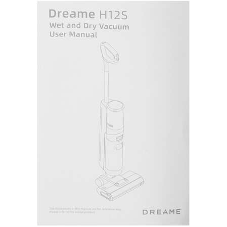 Вертикальный пылесос Dreame H12S Black