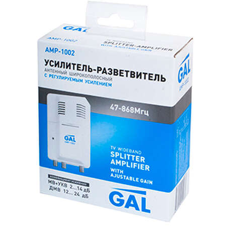 Усилитель сигнала GAL AMP-1002 (Усилитель для антенны)