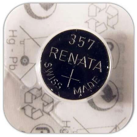 Батарейки Renata R357 SR44W 1шт