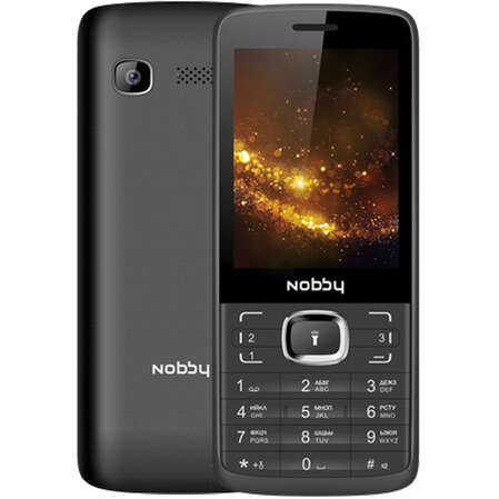 Мобильный телефон Nobby 330T Black/Grey
