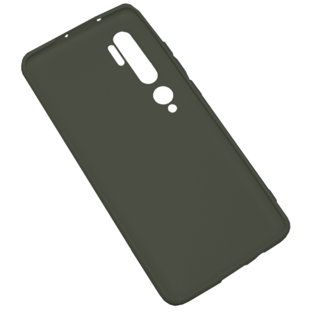 Чехол для Xiaomi Mi Note 10\10 Pro Zibelino Soft Matte темно-зеленый
