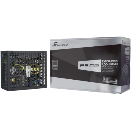 Блок питания 450W Seasonic PRIME Fanless PX-450 (SSR-450PL)