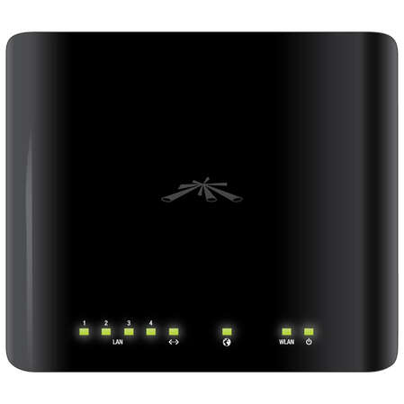 Беспроводной маршрутизатор Ubiquiti AirRouter 802.11n 150Мбит/с 2.4ГГц 4xLAN USB