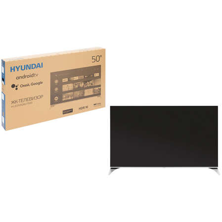 Телевизор 55" Hyundai H-LED55QBU7500 (4K UHD 3840x2160, Smart TV) черный