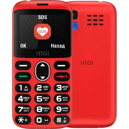 Мобильный телефон Inoi 118B Red