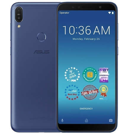 Смартфон ASUS ZenFone Max Pro M1 ZB602KL 4/128Gb Blue