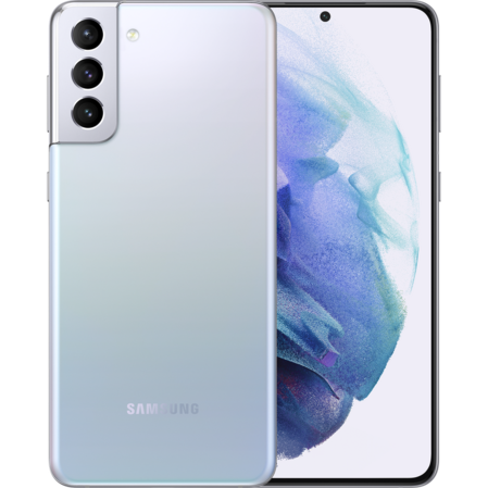 Смартфон Samsung Galaxy S21+ SM-G996 128Gb серебряный фантом