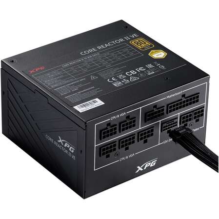 Блок питания 750W XPG Core Reactor II VE (COREREACTORIIVE750G-BKCEU)