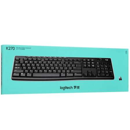 Клавиатура Logitech K270 Wireless Black