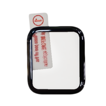 Стекло Защитное стекло для часов Zibelino 3D для Apple Watch (38mm) черный