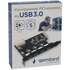 Контроллер Gembird SPCR-04, 4xUSB-A, PCI-E