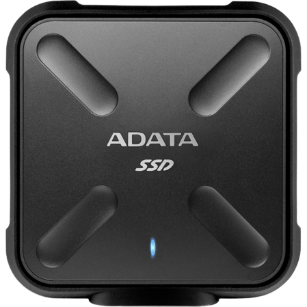 Внешний SSD-накопитель 1.8" 256Gb A-DATA SD700 ASD700-256GU31-CBK (SSD) USB 3.1 черный