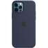 Чехол для Apple iPhone 12\12 Pro Silicone Case with MagSafe Deep Navy