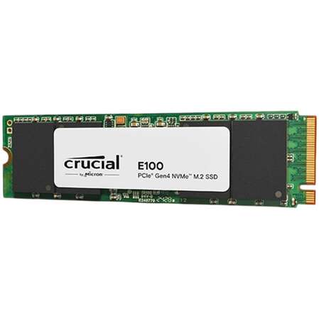 Внутренний SSD-накопитель 2000Gb Crucial E100 (CT2000E100SSD8) M.2 2280 PCIe NVMe 4.0 x4