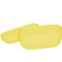 Чехол силиконовый Brosco для Apple AirPods Pro желтый