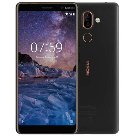 Смартфон Nokia 7 Plus Black