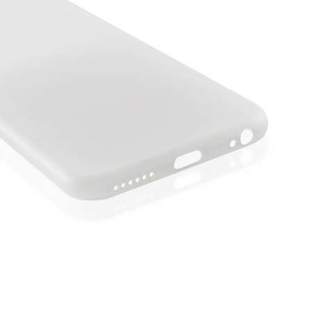 Чехол для iPhone 6 / iPhone 6s Brosco Super Slim, накладка, белый