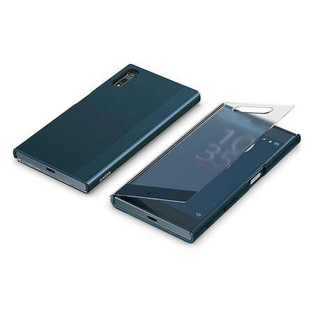 Чехол для Sony F8331/F8332 Xperia XZ Sony Touch-cover SCTF10 Blue, синий 