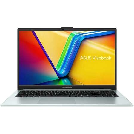 Ноутбук ASUS VivoBook Go 15 E1504FA-L1528 AMD Ryzen 5 7520U/16Gb/512Gb SSD/15.6" FullHD OLED/DOS Green Grey