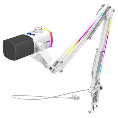 Микрофон  Fifine AmpliGame AM8 PROT White