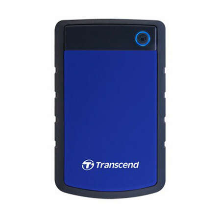 Внешний жесткий диск 2.5" 1Tb Transcend TS1TSJ25H3B USB3.0 5400rpm Черно-синий
