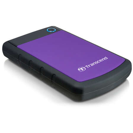 Внешний жесткий диск 2.5" 2Tb Transcend TS2TSJ25H3P USB3.0 5400rpm Черно-фиолетовый