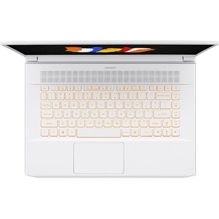 Ноутбук Acer ConceptD 7 CN715-71-70GB Core i7 9750H/32Gb/2x512Gb SSD/NV RTX2060 6Gb/15.6" UHD/Win10Pro White