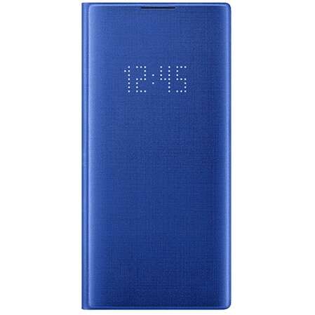 Чехол для Samsung Galaxy Note 10+ (2019) SM-N975 LED View Cover синий