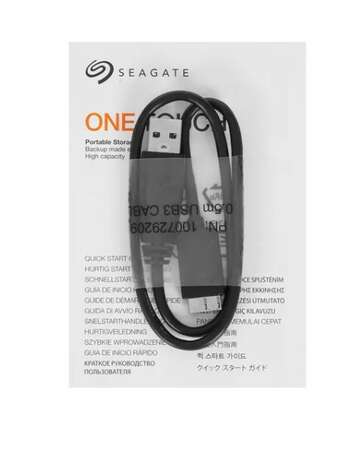 Внешний жесткий диск 2.5" 4Tb Seagate (STKC4000401) USB3.0 One Touch Серебристый