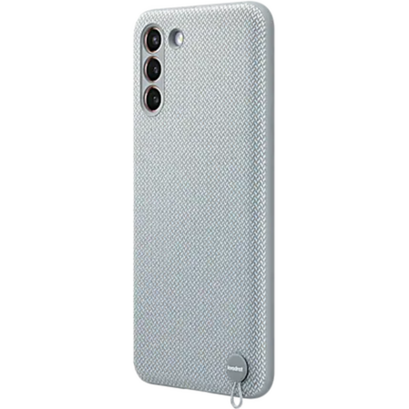 Чехол для Samsung Galaxy S21+ SM-G996 Kvadrat Cover мятно-серый