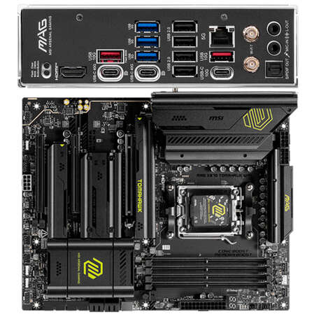 Материнская плата MSI MAG X870 Tomahawk WiFi Socket-AM5 AMD X870 4xDDR5, 4xSATA3, RAID, 4xM.2, 3xPCI-E16x, 5xUSB3.2, 1xUSB3.2 Type C, DP, HDMI, WiFi, 5Glan, ATX Ret