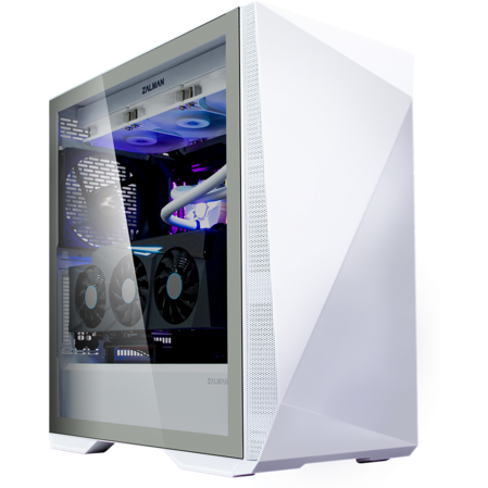 Корпус ATX Miditower Zalman Z9 Iceberg White